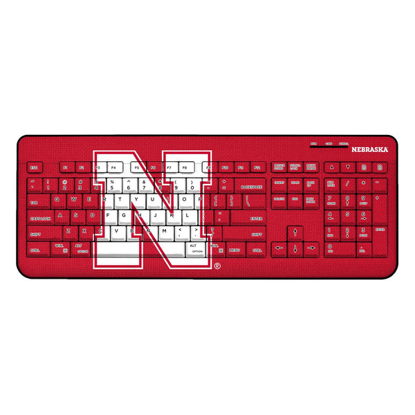 Nebraska Huskers N Solid Wireless USB Keyboard