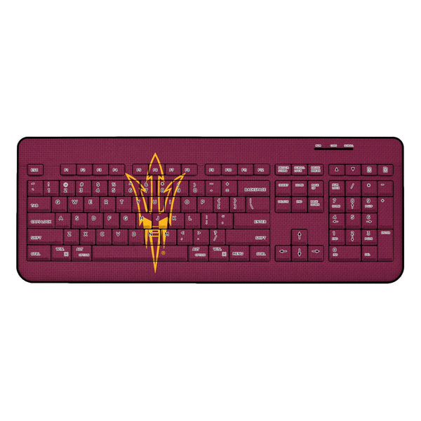 Arizona State Sun Devils Solid Wireless USB Keyboard