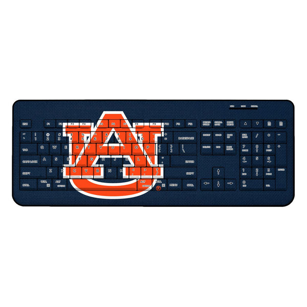 Auburn Tigers Solid Wireless USB Keyboard