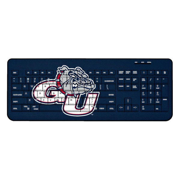 Gonzaga Bulldogs Solid Wireless USB Keyboard