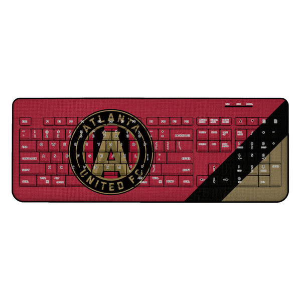 Atlanta United FC  Diagonal Stripe Wireless USB Keyboard