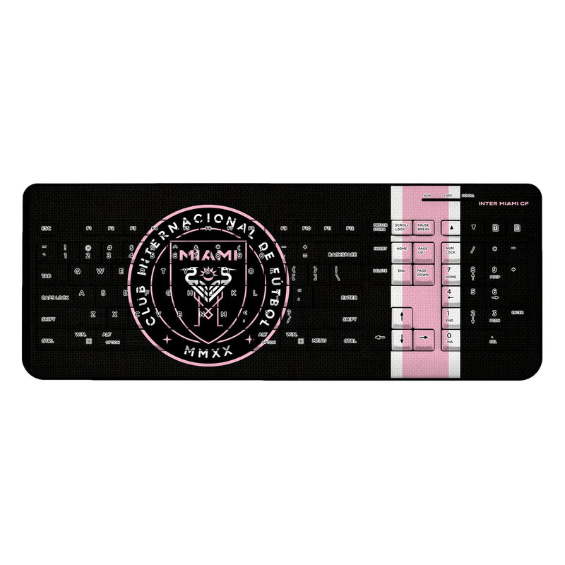 Inter Miami FC  Stripe Wireless USB Keyboard