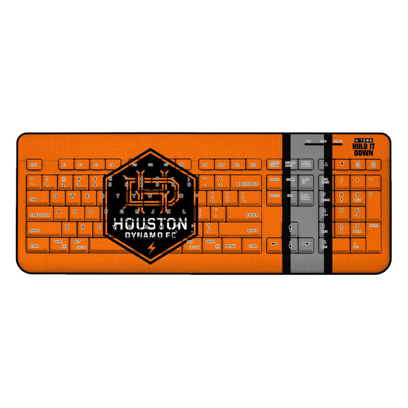 Houston Dynamo  Stripe Wireless USB Keyboard