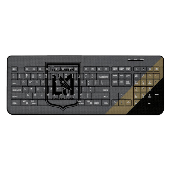 Los Angeles Football Club   Diagonal Stripe Wireless USB Keyboard