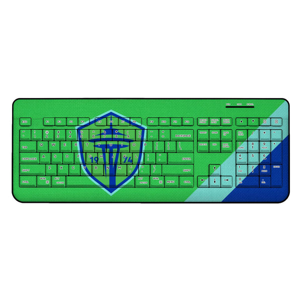 Seattle Sounders FC   Diagonal Stripe Wireless USB Keyboard