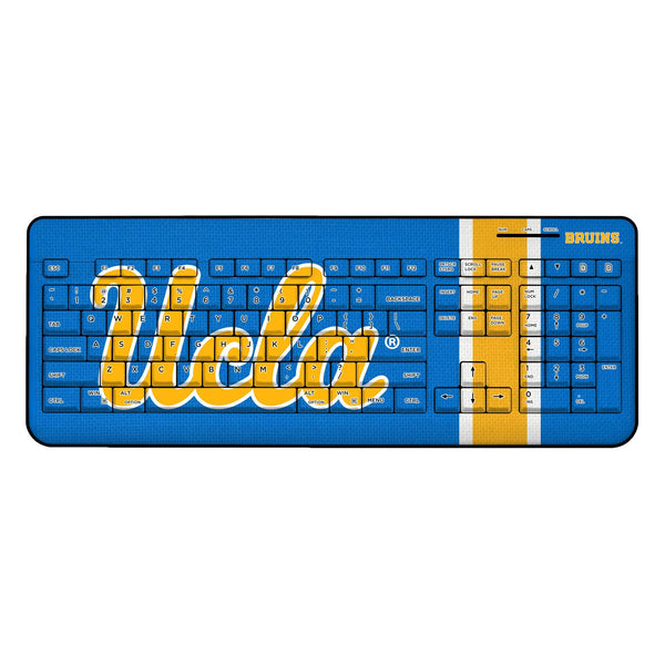 UCLA Bruins Stripe Wireless USB Keyboard