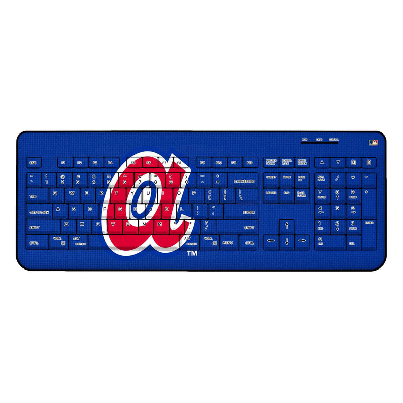 Atlanta Braves 1972-1980 - Cooperstown Collection Solid Wireless USB Keyboard