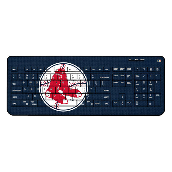 Boston Red Sox 1970-1975 - Cooperstown Collection Solid Wireless USB Keyboard