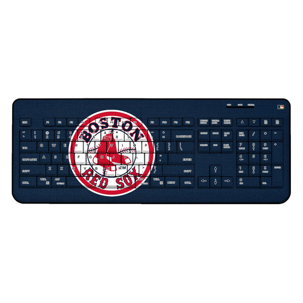 Boston Red Sox 1976-2008 - Cooperstown Collection Solid Wireless USB Keyboard