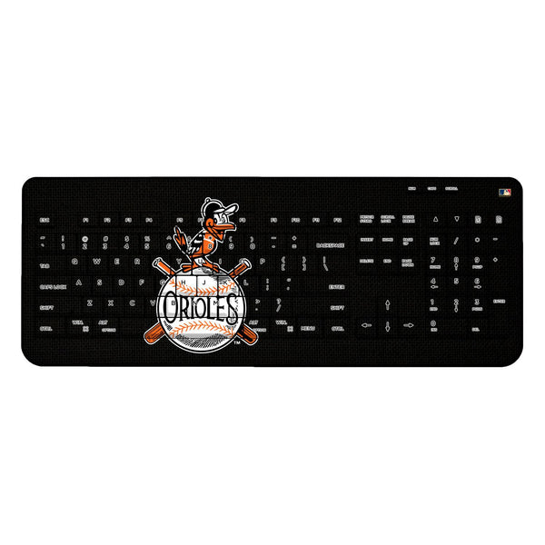 Baltimore Orioles 1954-1963 - Cooperstown Collection Solid Wireless USB Keyboard