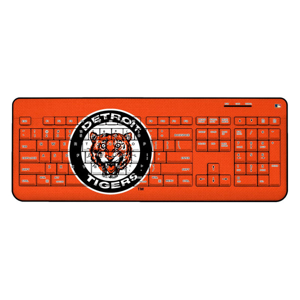 Detroit Tigers 1961-1963 - Cooperstown Collection Solid Wireless USB Keyboard