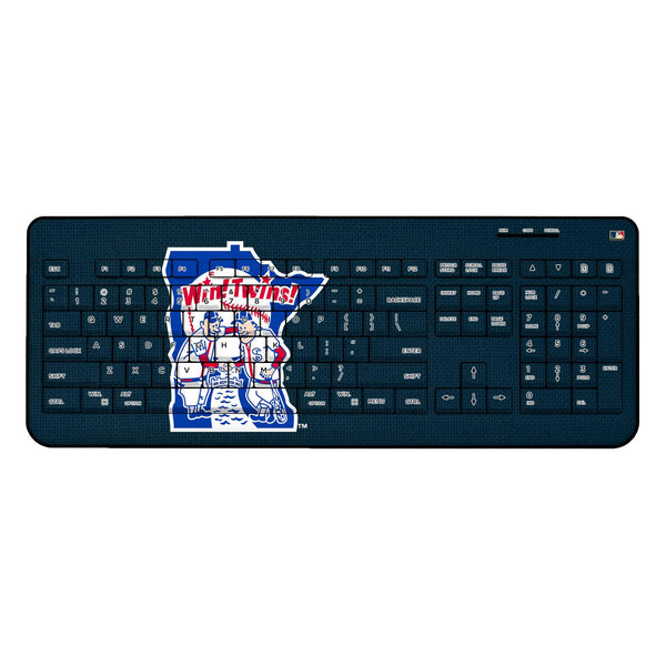Minnesota Twins 1976-1986 - Cooperstown Collection Solid Wireless USB Keyboard