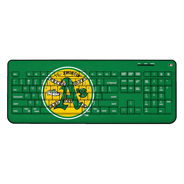 Oakland As 1971-1981 - Cooperstown Collection Solid Wireless USB Keyboard