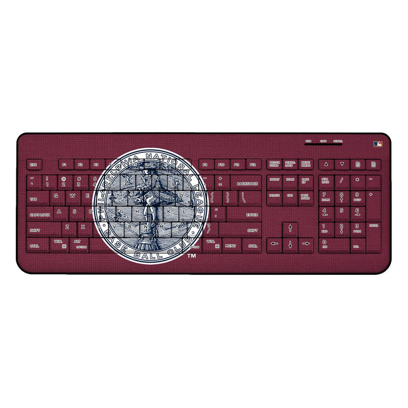 Philadelphia Phillies 1915-1943 - Cooperstown Collection Solid Wireless USB Keyboard