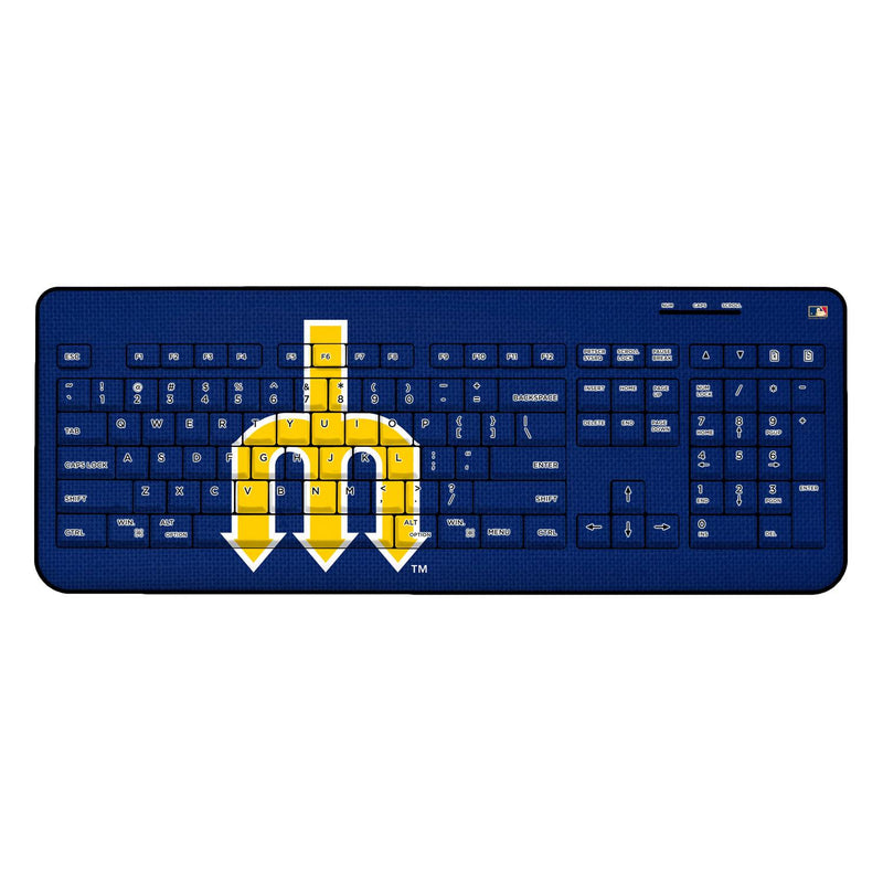 Seattle Mariners 1977-1980 - Cooperstown Collection Solid Wireless USB Keyboard