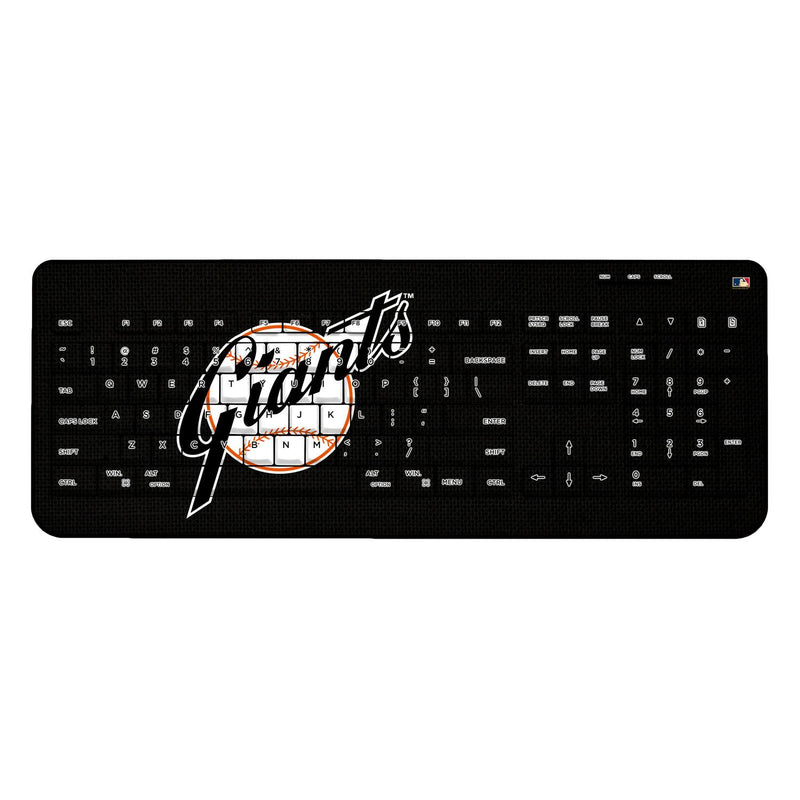 San Francisco Giants 1958-1967 - Cooperstown Collection Solid Wireless USB Keyboard
