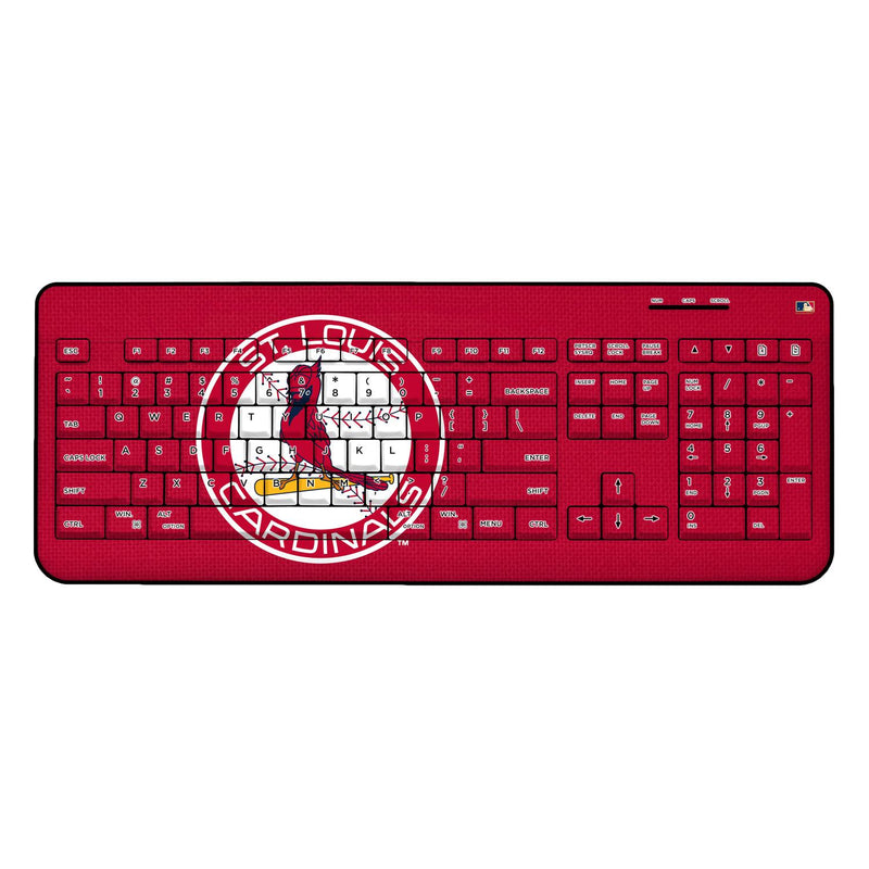St Louis Cardinals 1966-1997 - Cooperstown Collection Solid Wireless USB Keyboard