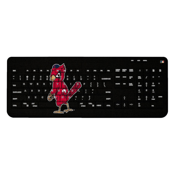 St louis Cardinals 1950s - Cooperstown Collection Solid Wireless USB Keyboard