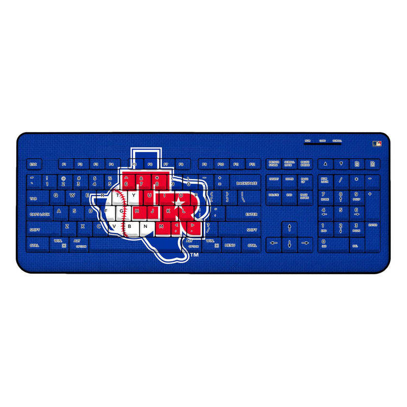 Texas Rangers 1981-1983 - Cooperstown Collection Solid Wireless USB Keyboard