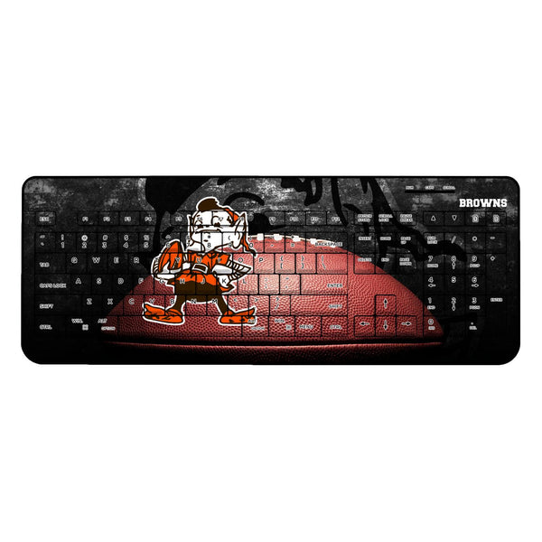 Cleveland Browns Historic Collection Legendary Wireless USB Keyboard