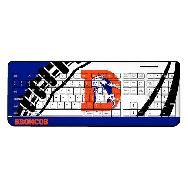 Denver Broncos 1993-1996 Historic Collection Passtime Wireless USB Keyboard
