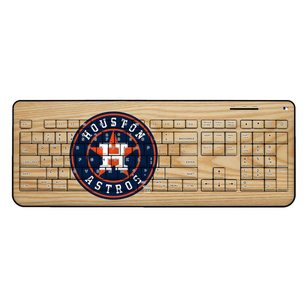 Houston Astros Baseball Bat Wireless USB Keyboard