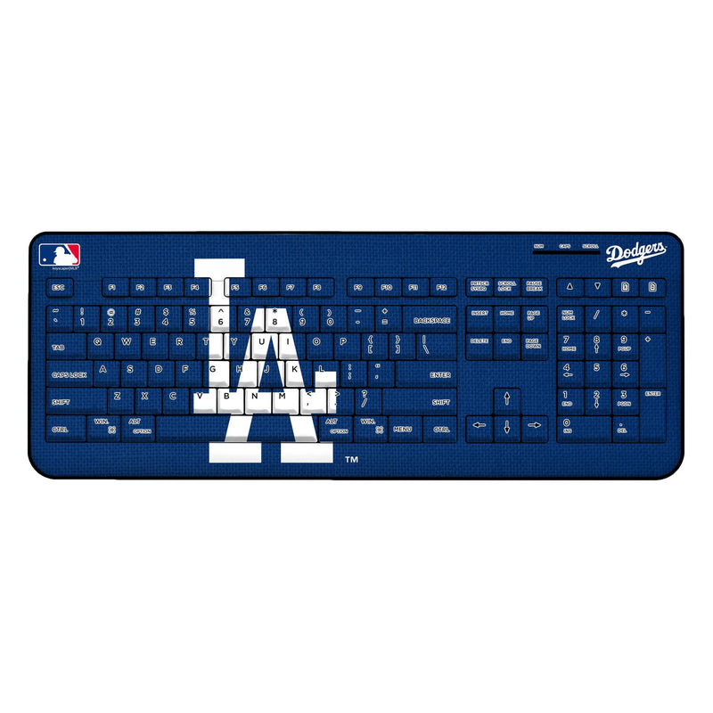 LA Dodgers Solid Wireless USB Keyboard
