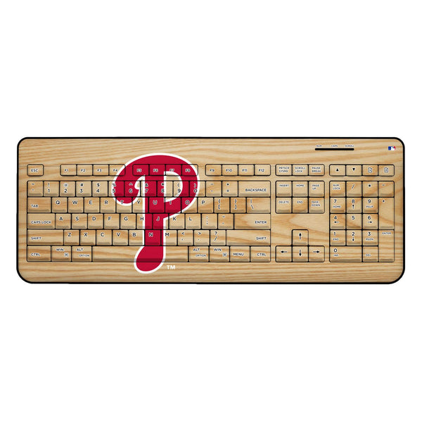 Philadelphia Phillies Baseball Bat Wireless USB Keyboard