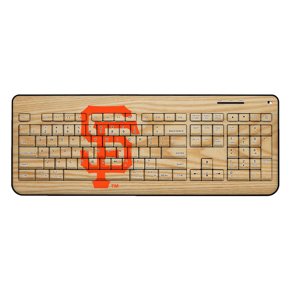 San Francisco Giants Baseball Bat Wireless USB Keyboard