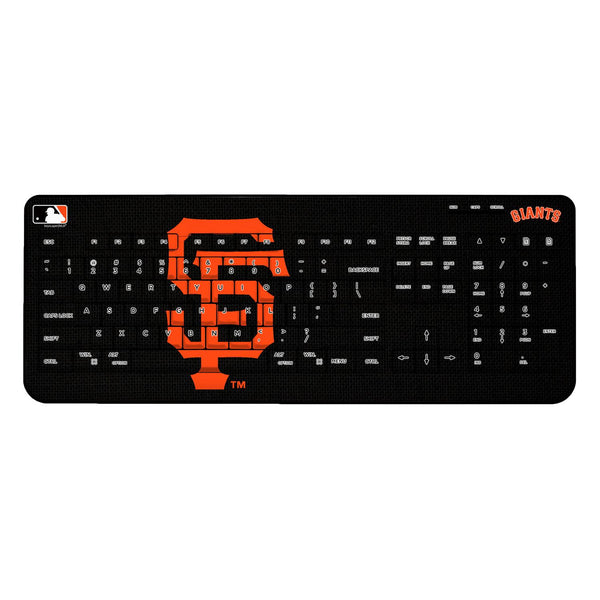 San Francisco Giants Solid Wireless USB Keyboard