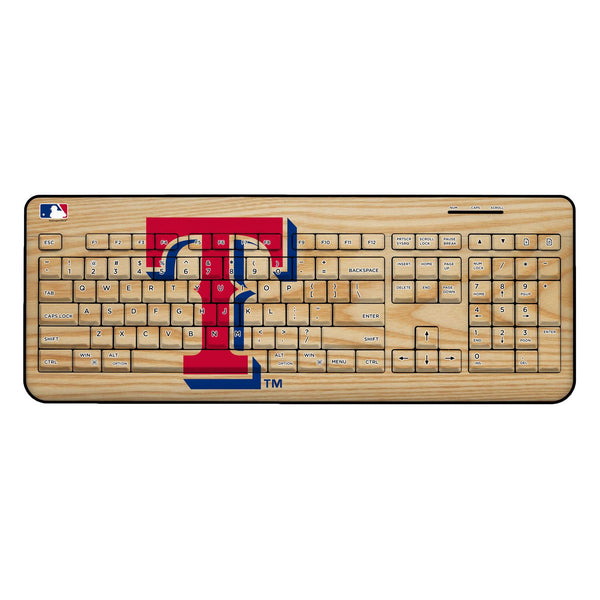 Texas Rangers Baseball Bat Wireless USB Keyboard