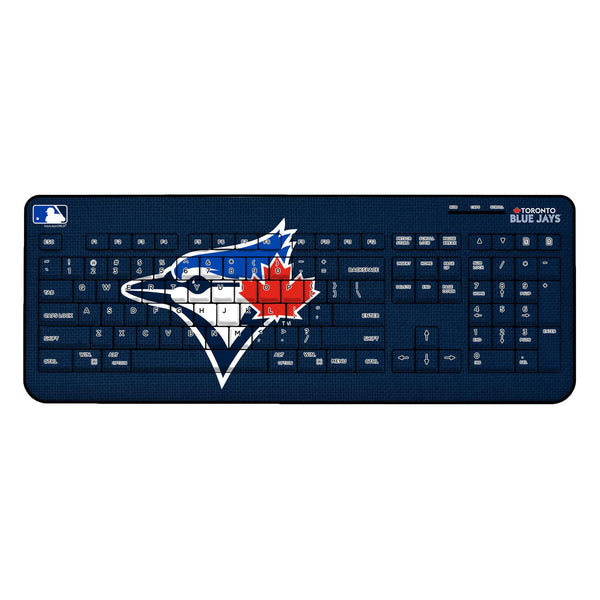 Toronto Blue Jays Solid Wireless USB Keyboard