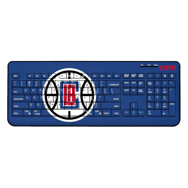 Los Angeles Clippers Solid Wireless USB Keyboard