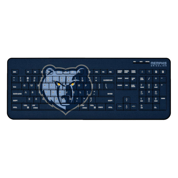 Memphis Grizzlies Solid Wireless USB Keyboard