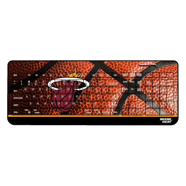 Miami Heat Basketball Wireless USB Keyboard