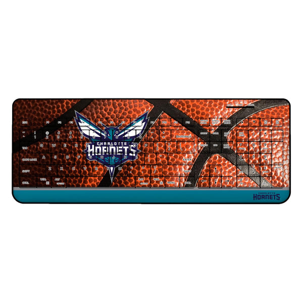 Charlotte Hornets Basketball Wireless USB Keyboard