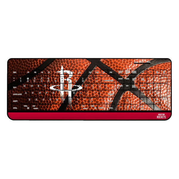 Houston Rockets Basketball Wireless USB Keyboard