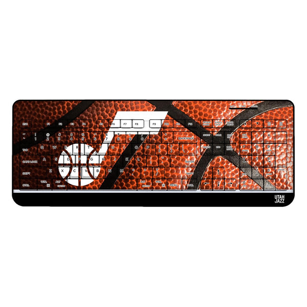 Utah Jazz Basketball Wireless USB Keyboard