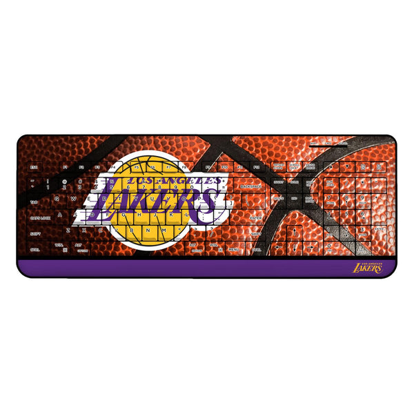 Los Angeles Lakers Basketball Wireless USB Keyboard