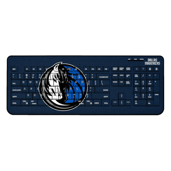 Dallas Mavericks Solid Wireless USB Keyboard