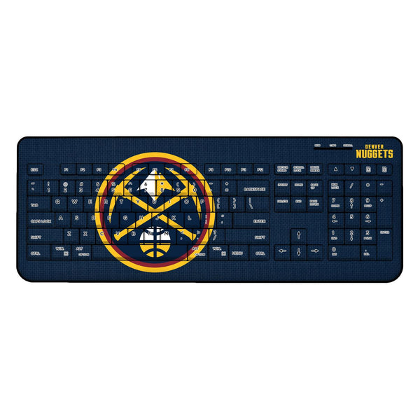 Denver Nuggets Solid Wireless USB Keyboard