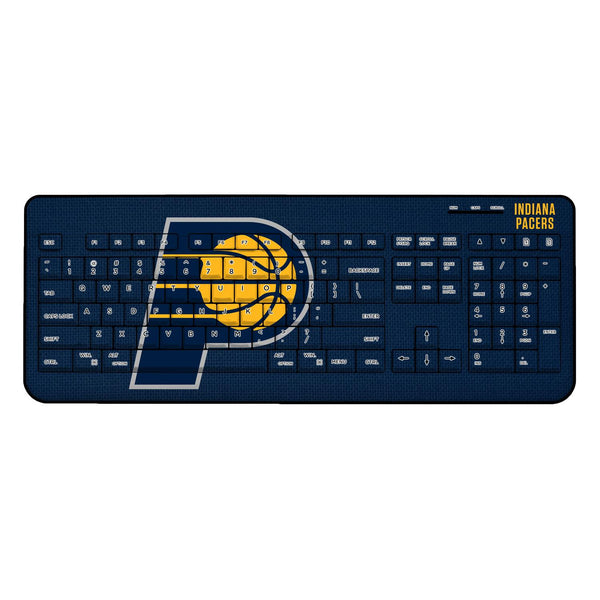 Indiana Pacers Solid Wireless USB Keyboard