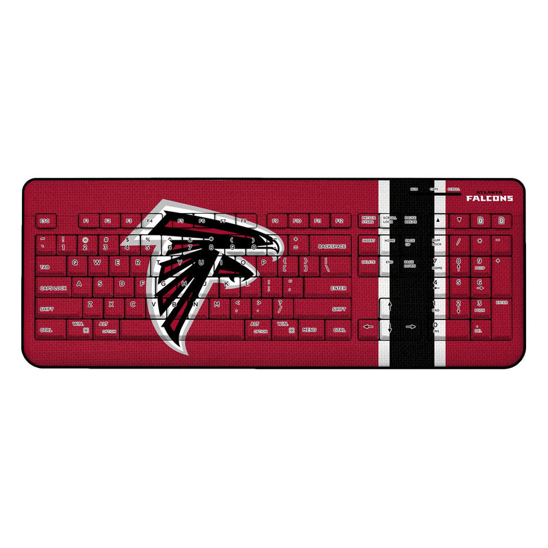 Atlanta Falcons Stripe Wireless USB Keyboard