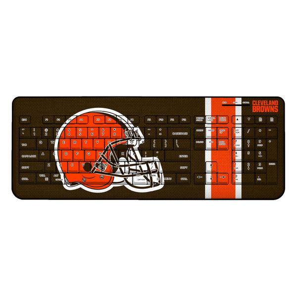 Cleveland Browns Stripe Wireless USB Keyboard