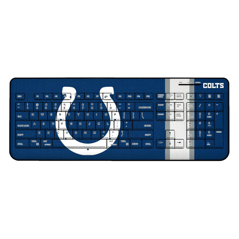 Indianapolis Colts Stripe Wireless USB Keyboard