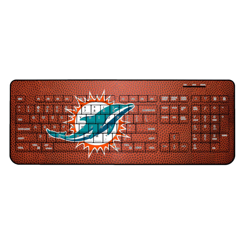 Miami Dolphins Football Wireless USB Keyboard