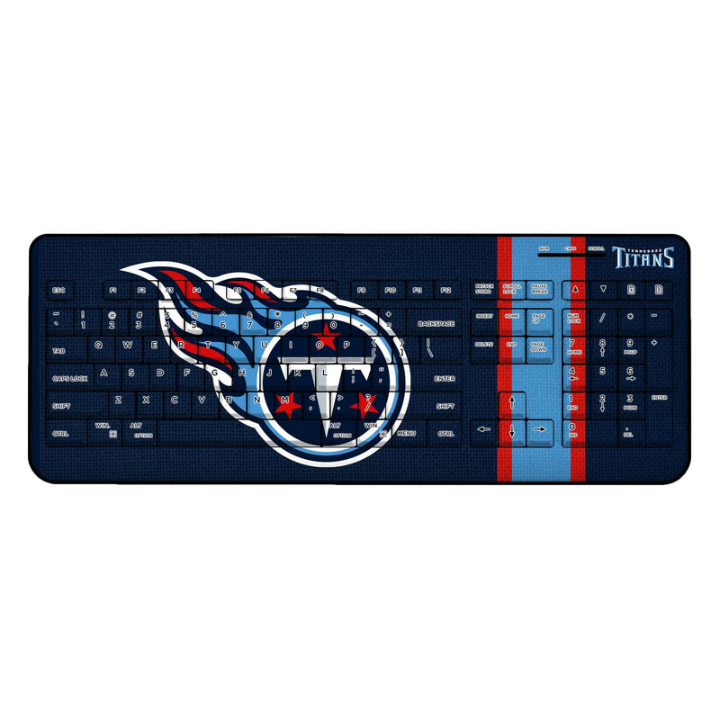 Tennessee Titans Stripe Wireless USB Keyboard