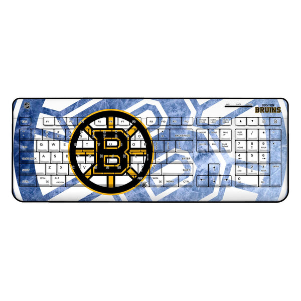Boston Bruins Ice Tilt Wireless USB Keyboard