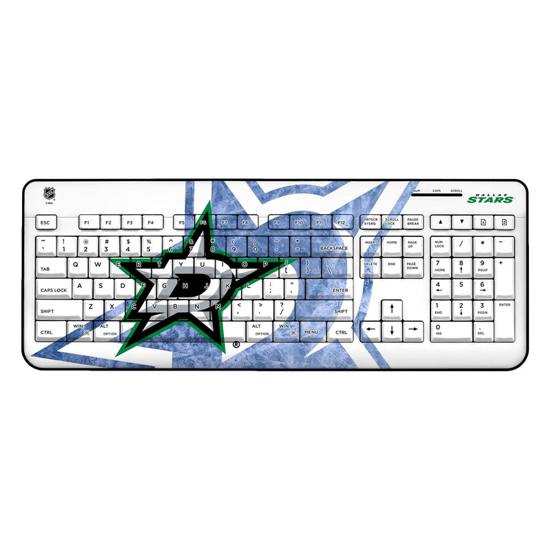 Dallas Stars Ice Tilt Wireless USB Keyboard