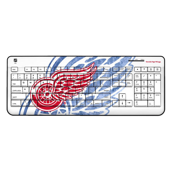 Detroit Red Wings Ice Tilt Wireless USB Keyboard